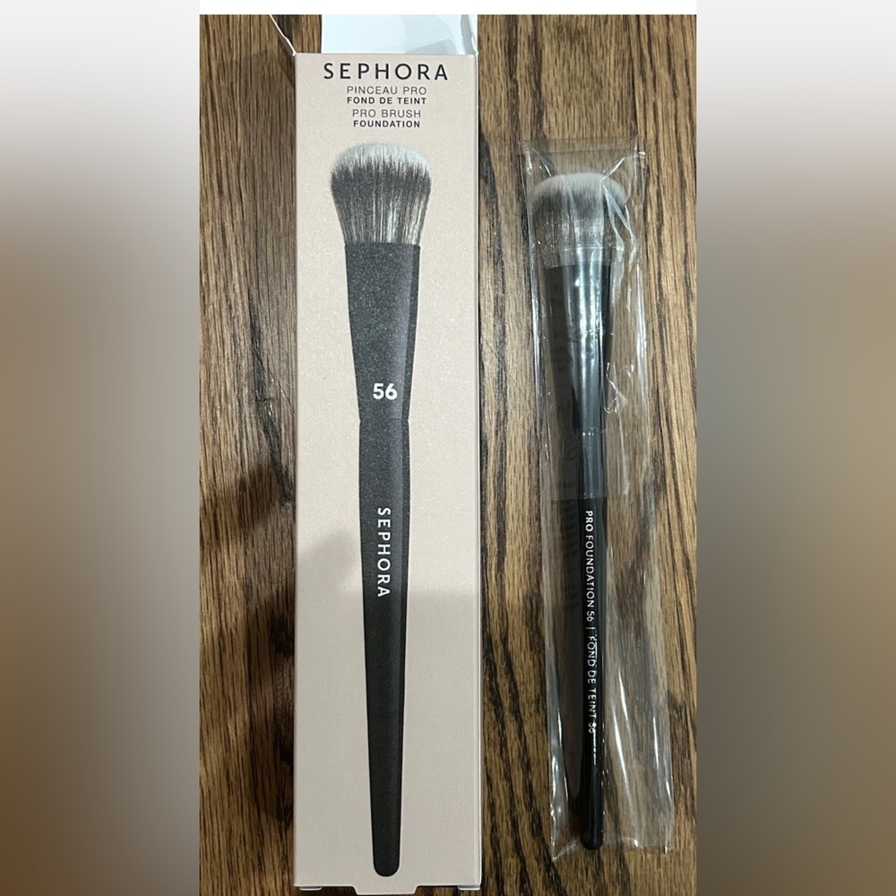 Sephora Pro Makeup Brush - #56 Foundation Brush New In Box - Picture 3 of 3
